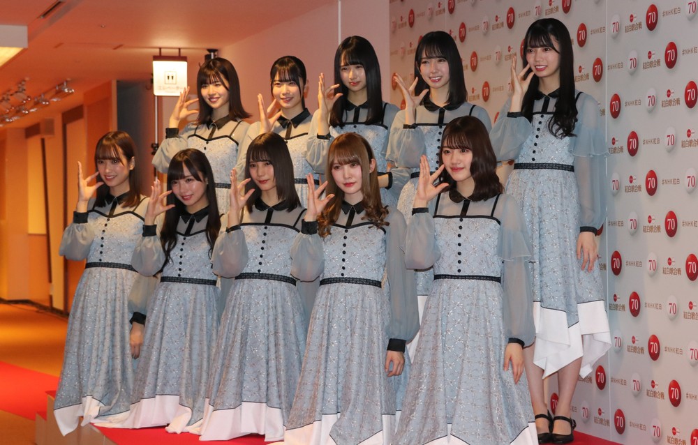 日向坂46（2019年12月29日撮影）