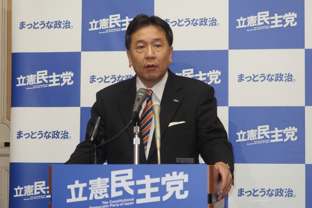 枝野氏、共産党NO広告を「存じ上げない」？　立憲・国民、両代表の苦しいコメント
