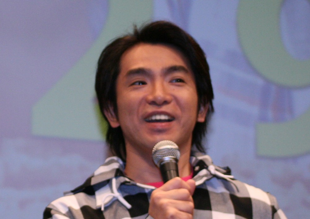 濱口優さん（2008年）。思わぬ遭遇に笑顔