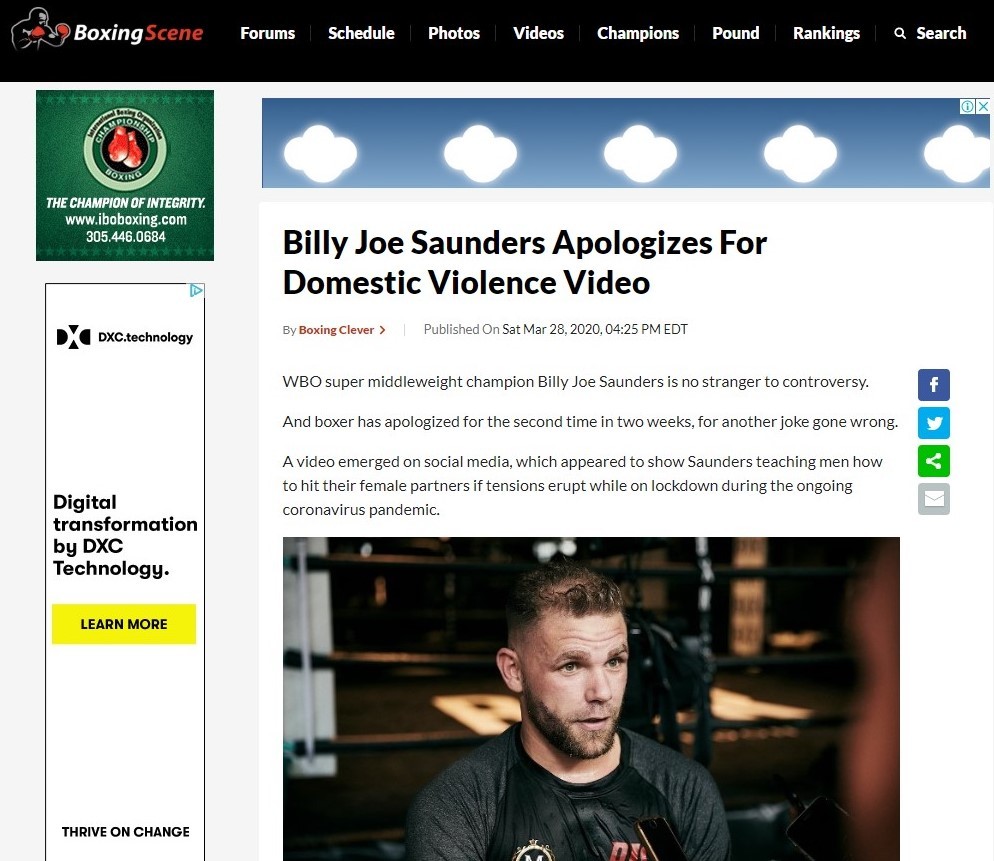 ボクシング現役世界王者が「女性を殴打する方法」を指導　SNSビデオ投稿で謝罪