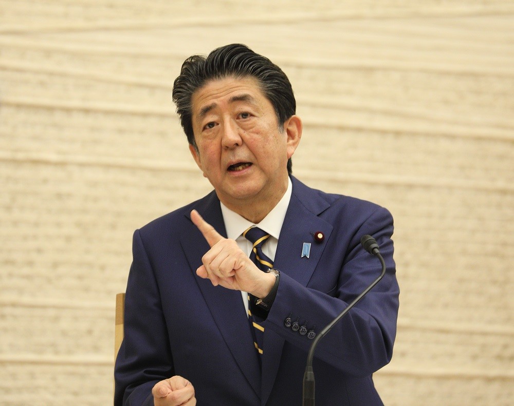 安倍晋三首相（2020年撮影）