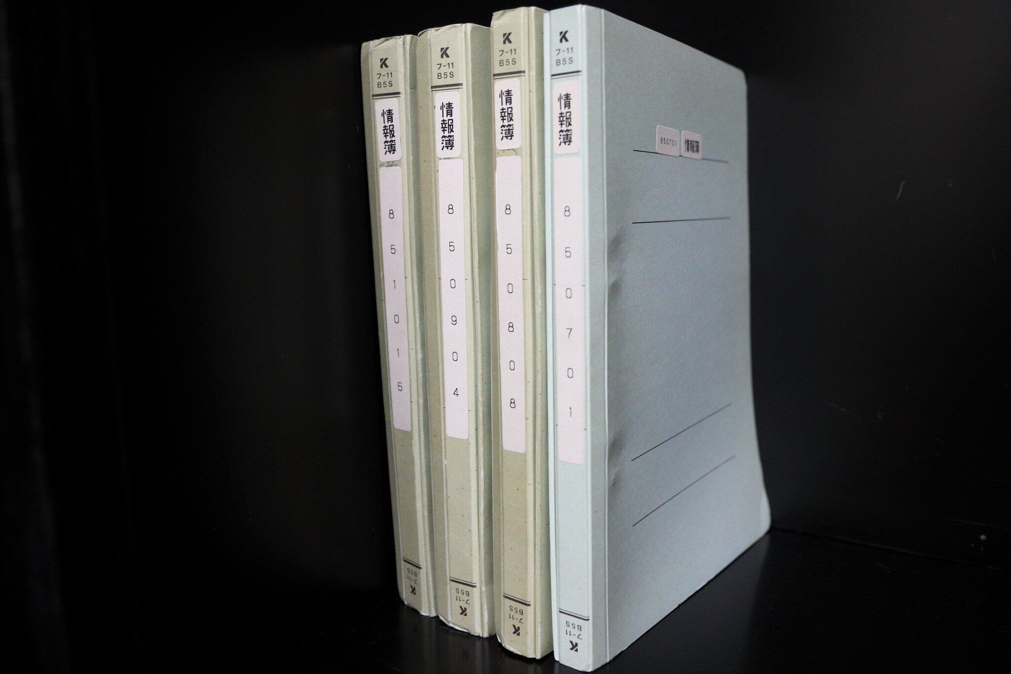 中曾根康弘元首相が国立国会図書館に寄託した資料の中には「情報簿」と題したファイルもある。その中には、政治家の発言を記した大量の取材メモがとじ込まれている