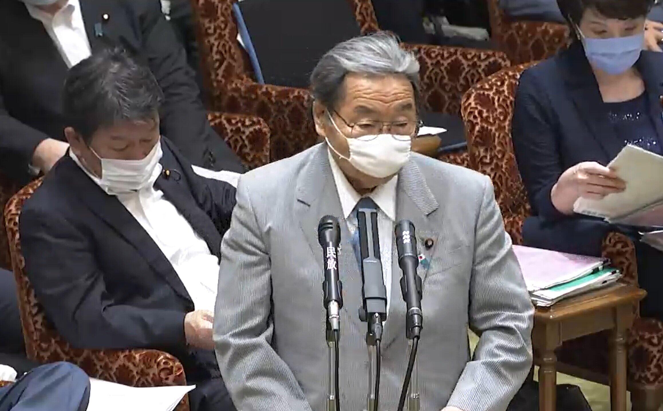 蓮舫氏「あなた、何のためにいるんですか」　北村大臣「ちぐはぐ答弁」を追及