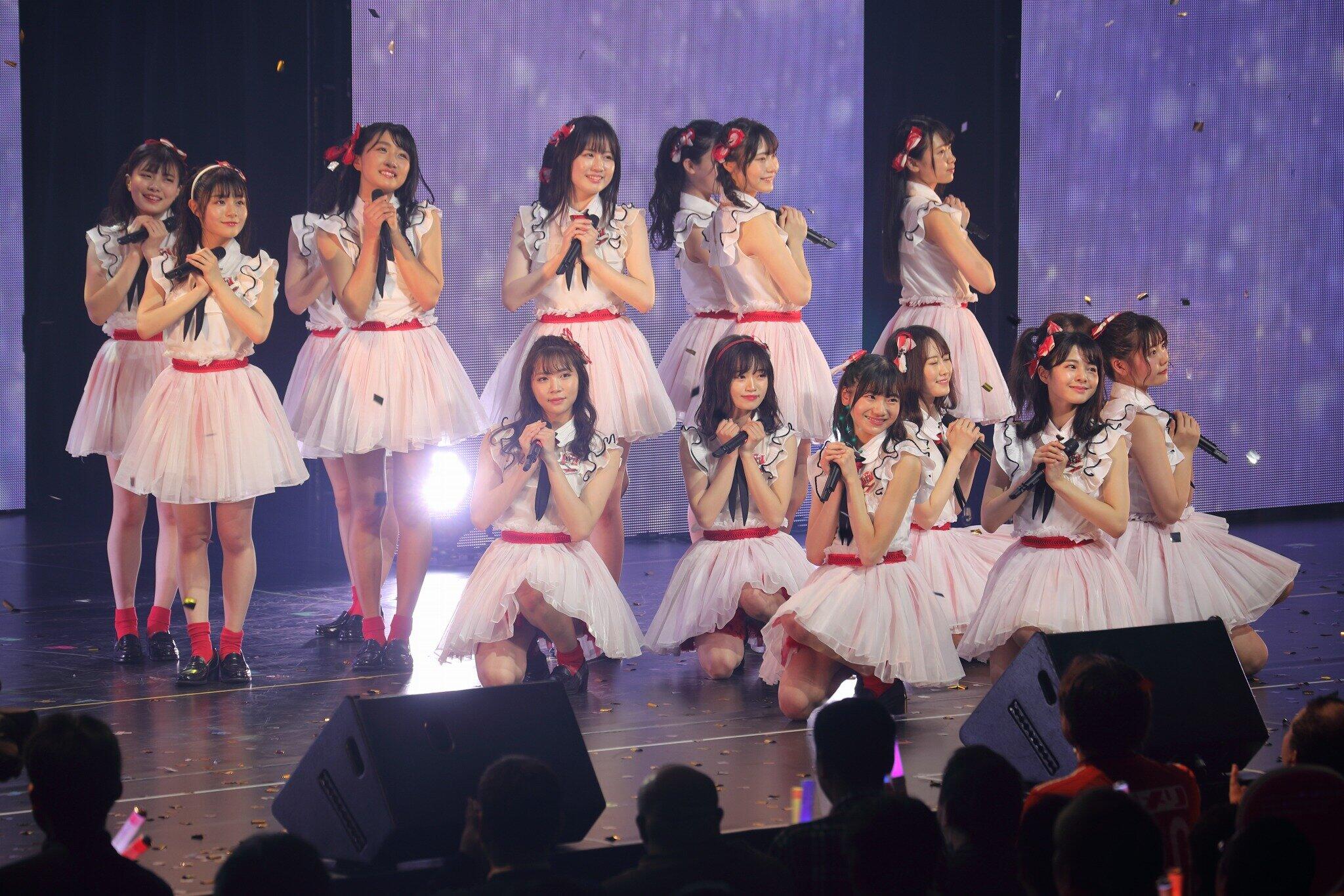 2020年1月に東京都内で行われたNGT48のコンサートには、合宿で選抜された16人が出演した