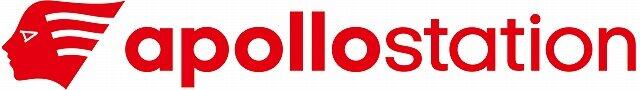 新しい「アポロステーション」のロゴ
