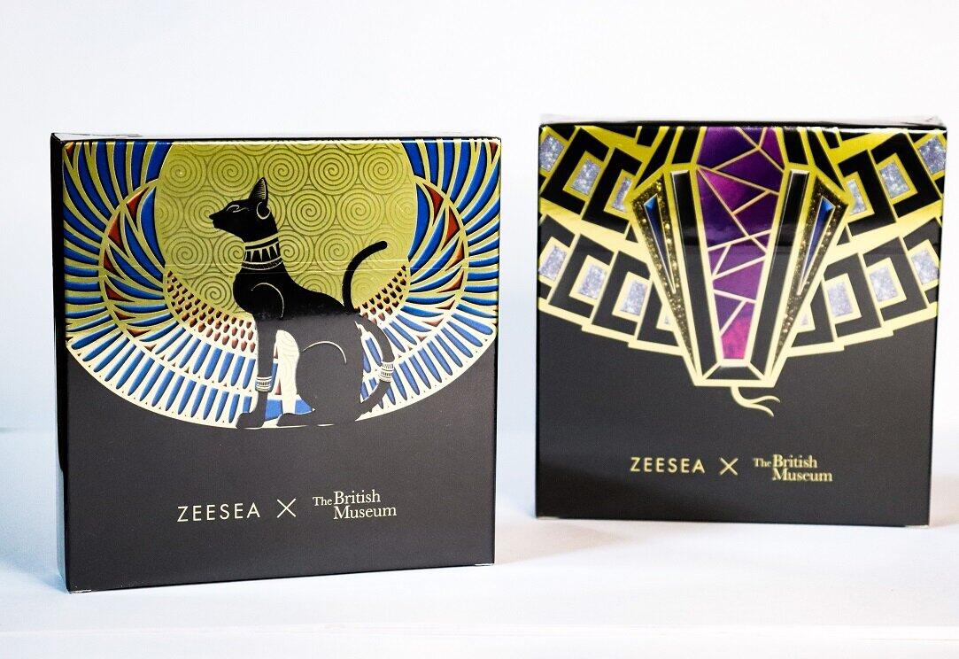 ズーシー(ZEESEA)「大英博物館 エジプトシリーズ」16色アイシャドウパレット