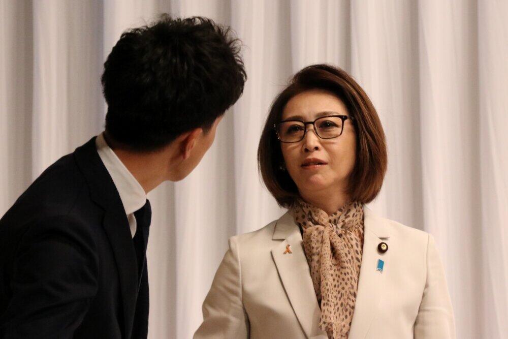 司会の三原じゅん子議員（2020年9月9日撮影）