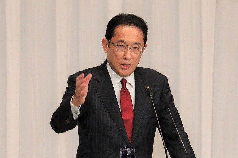 自民党総裁選で「2位争い」を制した岸田文雄政調会長。地方票の得票率は約7%と惨敗だった（2020年9月8日撮影）