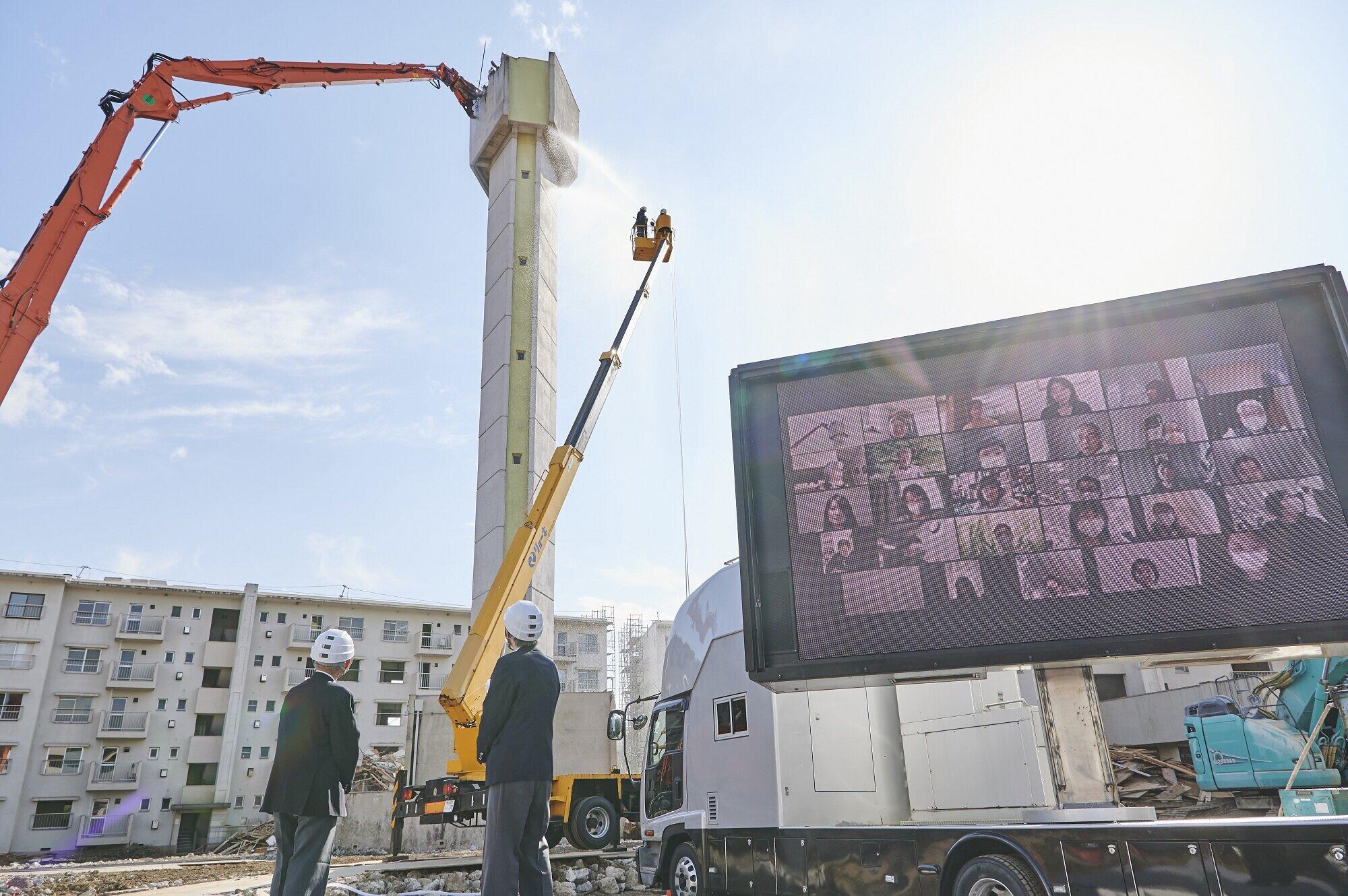 思い出の団地よ「ありがとう」　建て替えの東京・石神井公園団地で「お別れイベント」開催