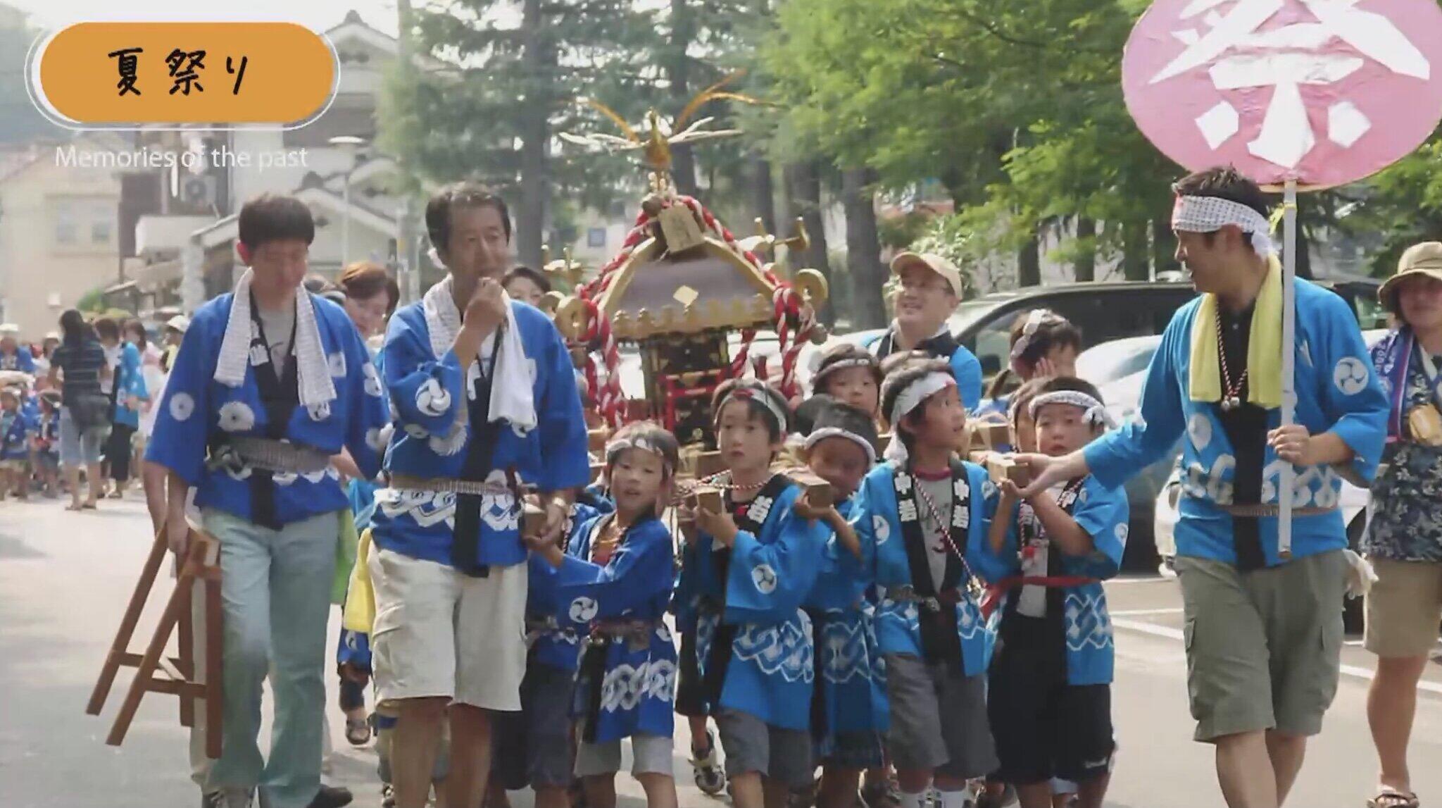 夏祭りは団地の恒例行事となってきた