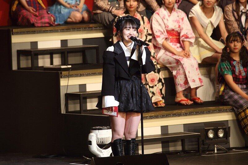 2019年1月のコンサートで総監督としての決意を述べる向井地美音さん