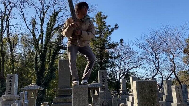 ネットに転載された動画