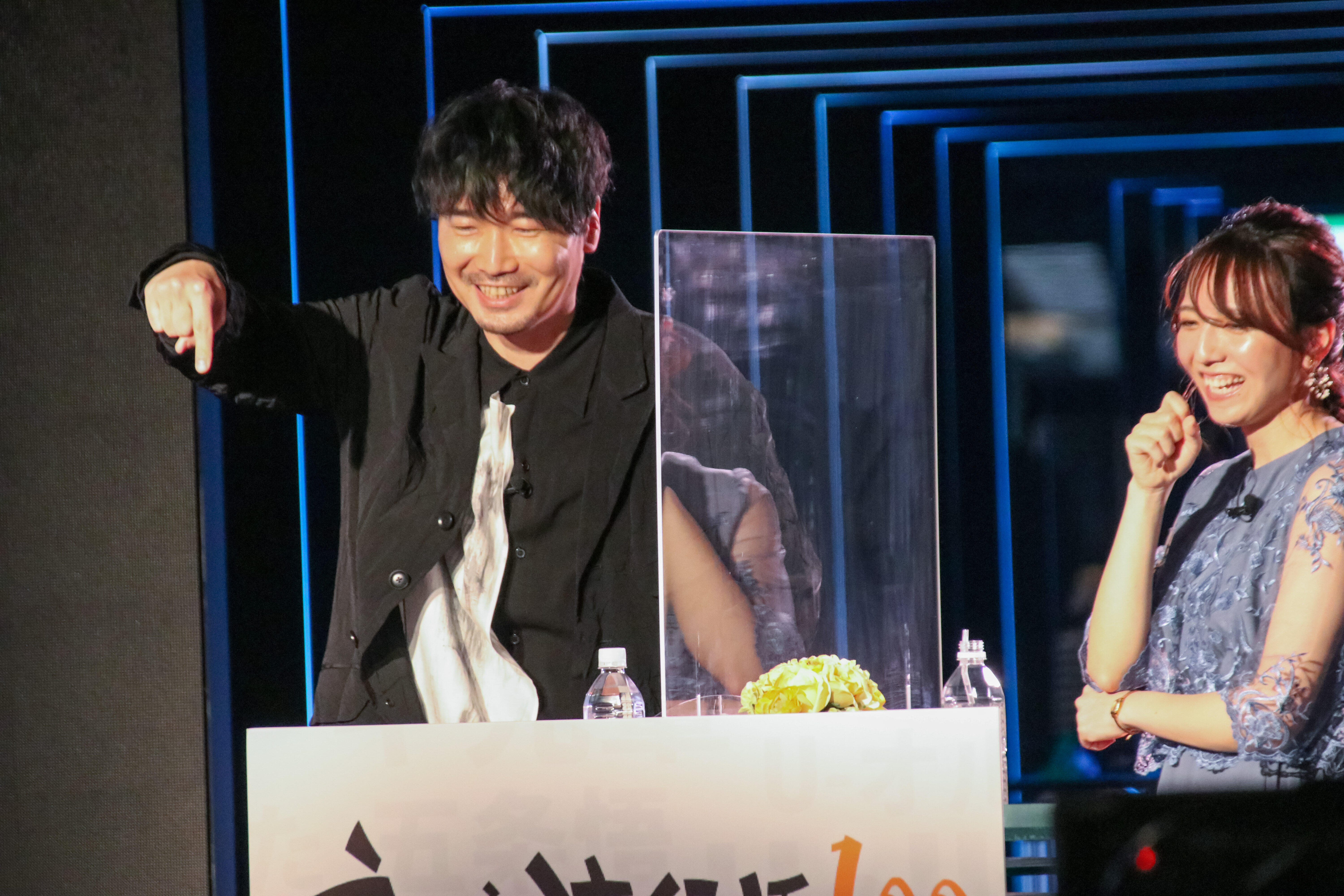 声優の小西克幸さんとフリーアナウンサーの森遥香さん