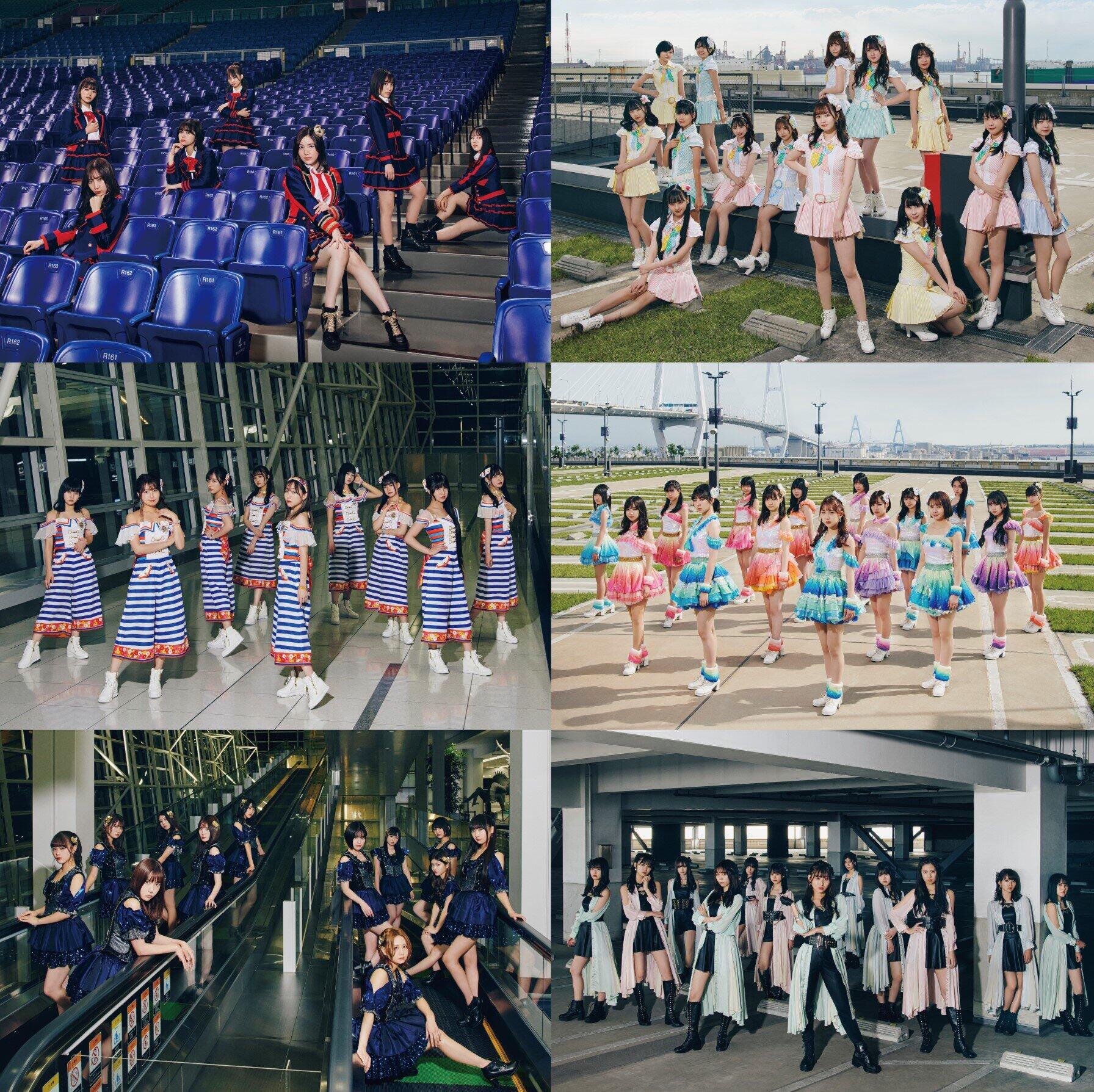 「恋落ちフラグ」では、6チームに分かれてパフォーマンスした　（c）2021 Zest,Inc.