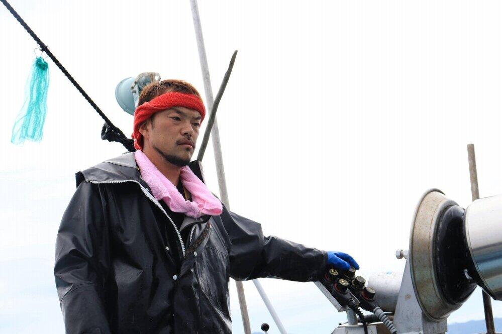 大船渡・吉浜の漁師、千葉豪さん（写真はご本人提供）