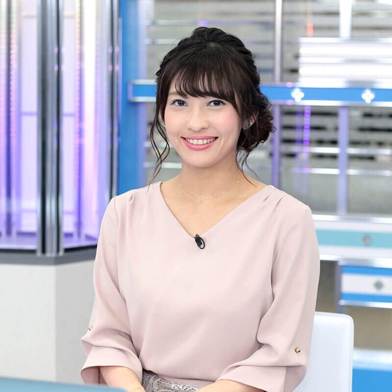 山岸愛梨キャスター（公式プロフィールより）