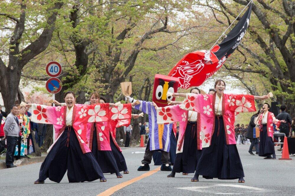 富岡町では原発事故で中断していた「桜まつり」が2017年に復活。20年はコロナ禍で中止となったが、21年は行われた（写真は2018年）