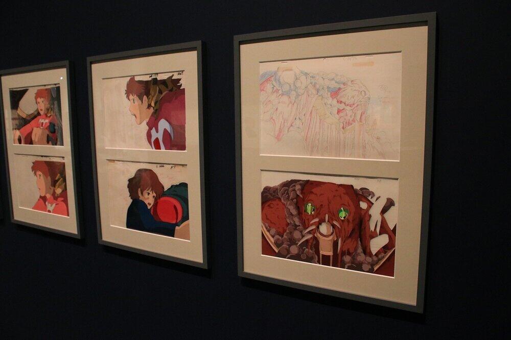 初公開となる「風の谷のナウシカ」のセル画