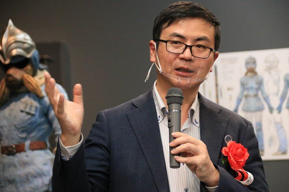 展覧会の監修をつとめた「三鷹の森ジブリ美術館」のシニアアドバイザー・高橋望さん