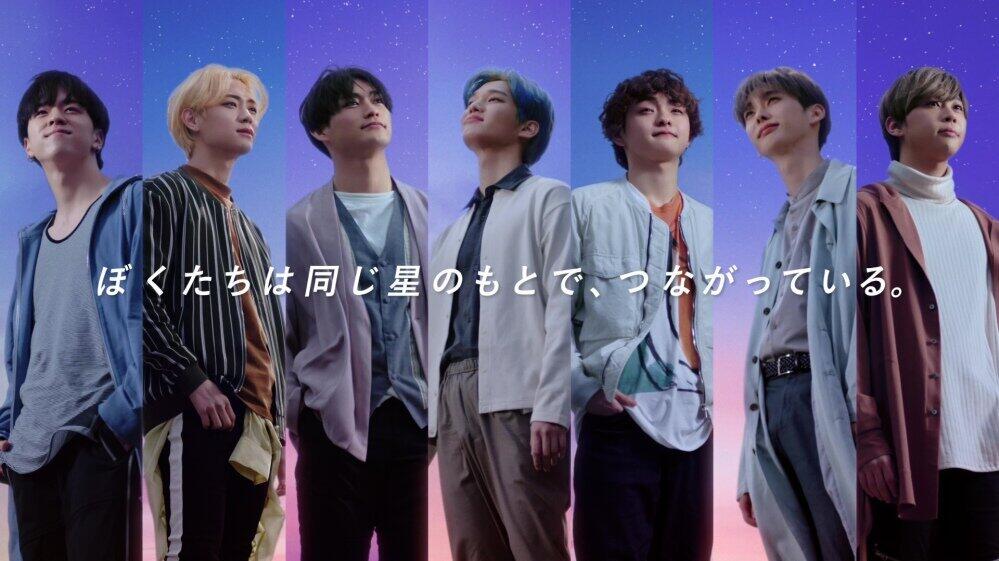 左からSYUNYAさん、YOUNGHOONさん、TOMOさん、YOONDONGさん、YUGOさん、HEECHOさん、JUNEさん（プレスリリースより）