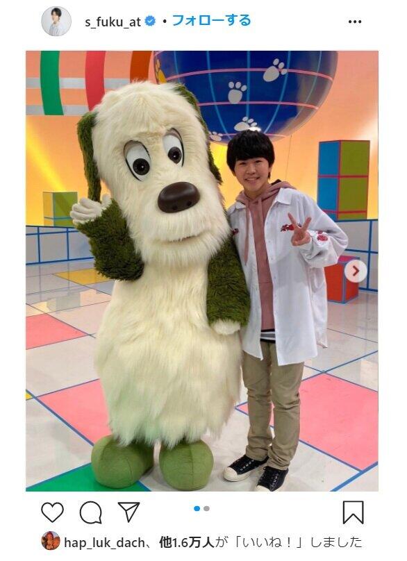 鈴木福さんのインスタグラム（＠s_fuku_at）より