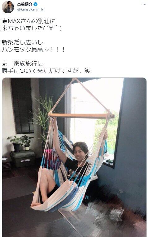 高橋健介さんのツイッター（＠kensuke_mr6）より