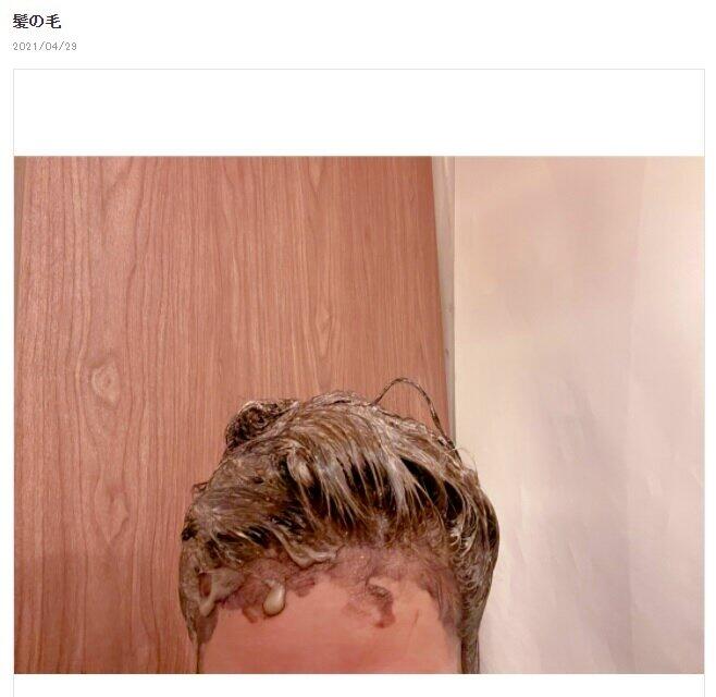 本人が「汚ったない」と自虐した一枚（辻さんのブログより）