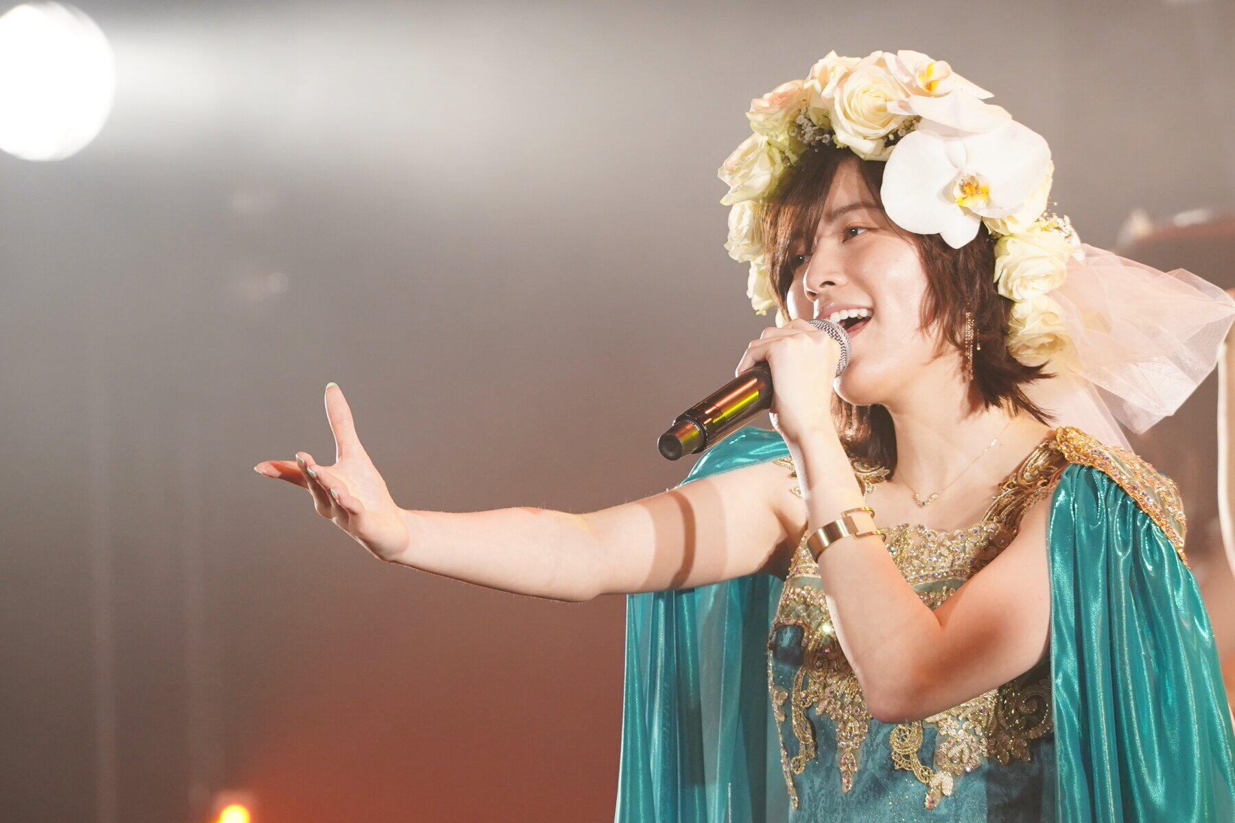 松井珠理奈の卒業公演では14曲中4曲のみに登場する異例の構成となった　（c）2021 Zest,Inc.