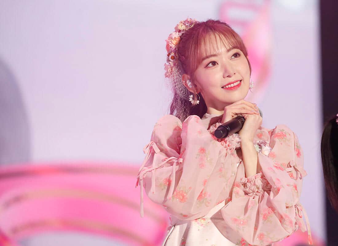 HKT48を卒業した宮脇咲良さん。6月27日には「壮行会」イベントに出演する（c）Mercury