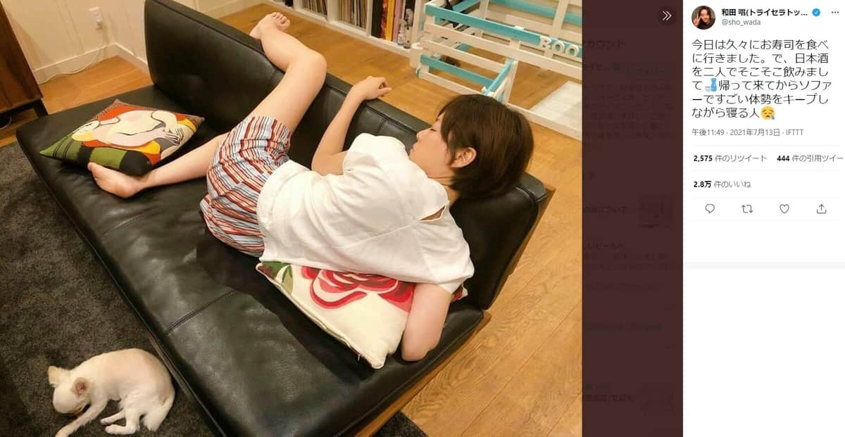 和田唱さんのツイッター（＠sho_wada）より
