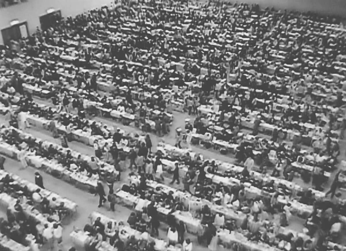 ガタケット会場俯瞰（1990年代頃）