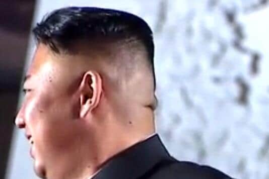 7月27日の「第7回全国老兵大会」に出席した金正恩氏（写真は朝鮮中央テレビから）