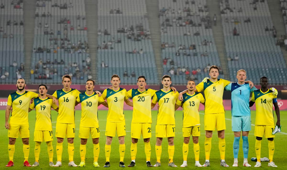 豪サッカー男子チーム（写真：AP/アフロ）