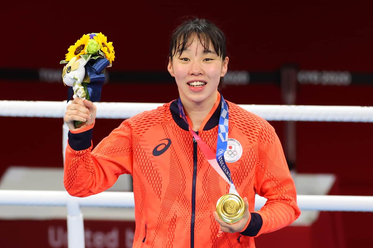 金メダルの快挙を達成した入江聖奈（写真：YUTAKA/アフロスポーツ）