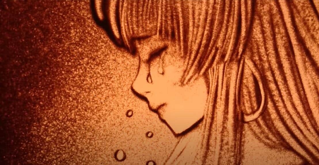 kisatoさんのサンドアート（天地創造20周年記念動画より）