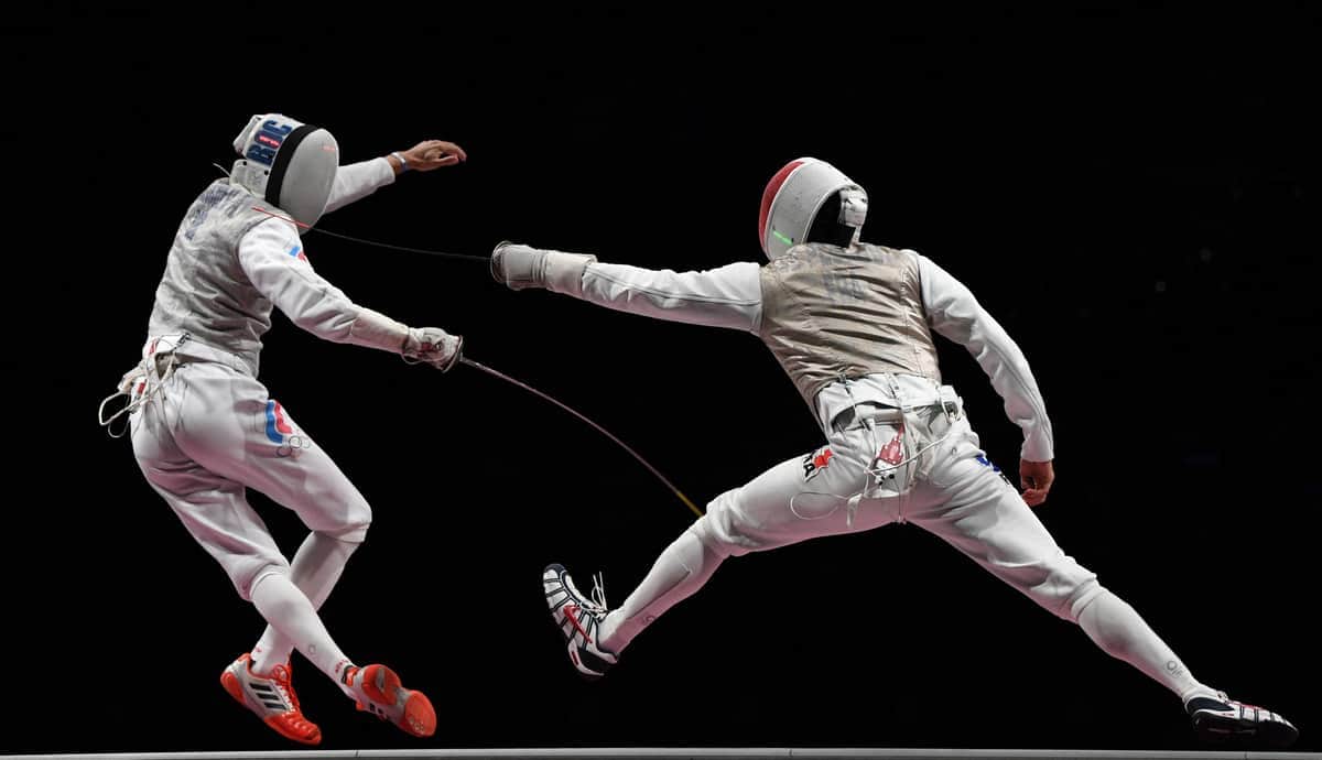 五輪フェンシング、競技会場で流れた「秘蔵映像」 「世界中の人に見て欲しかった」その中身は