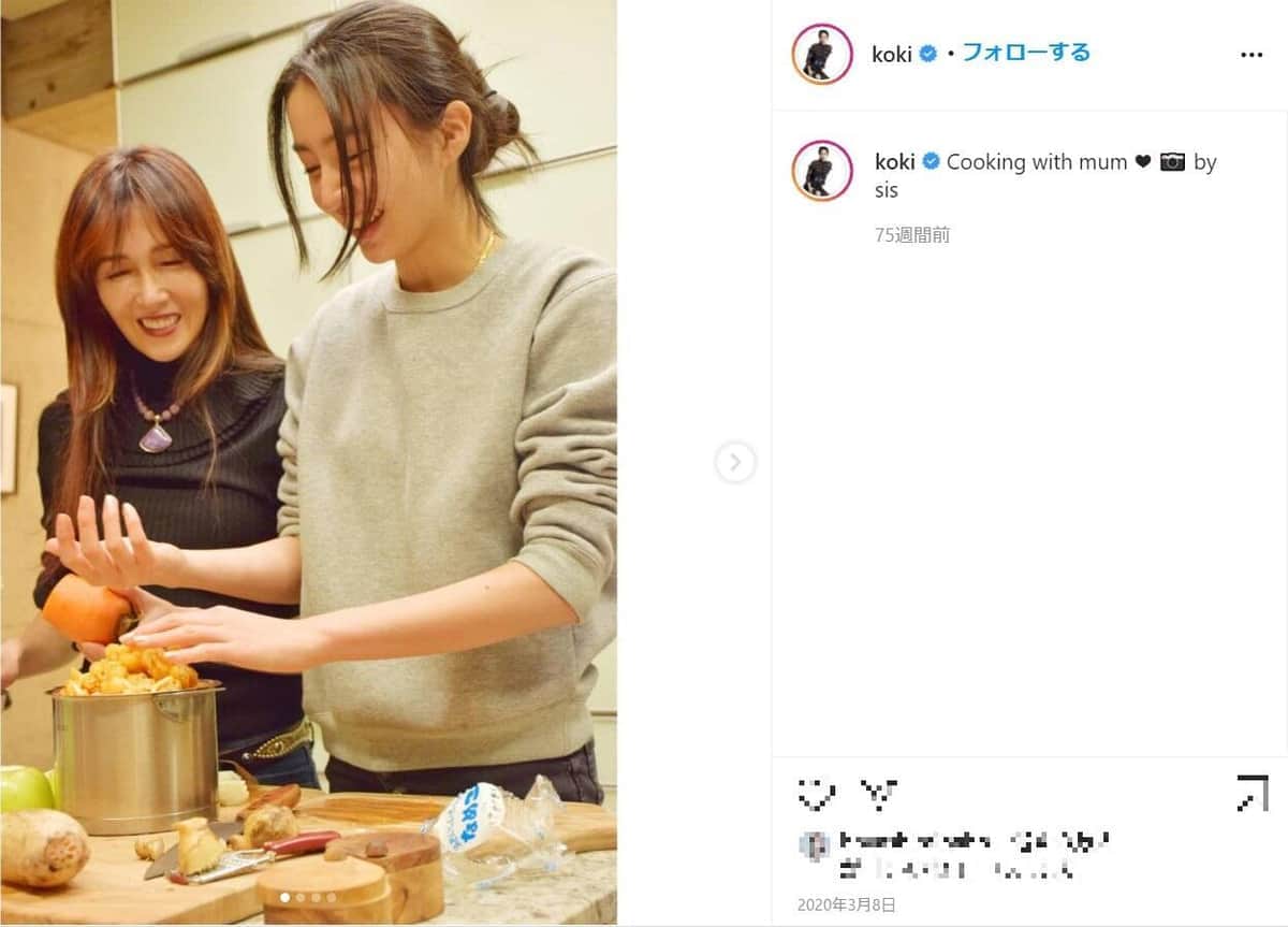 工藤静香、次女koki,作の「和朝食」を披露　品数豊富な健康メニュー