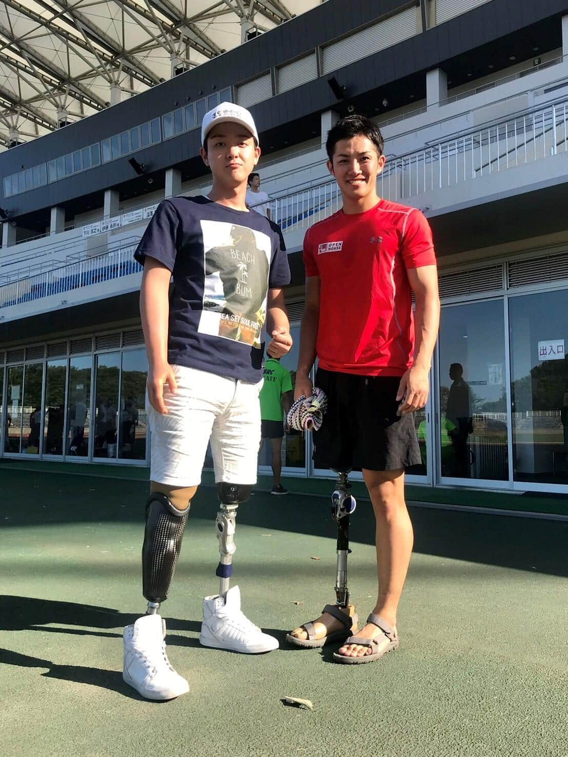 山田千紘さんと小須田潤太選手