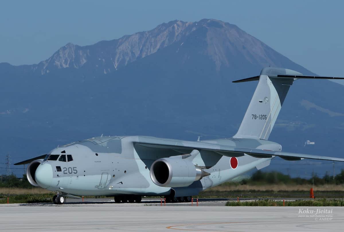 C-2輸送機など3機がアフガニスタンに派遣されている（写真は航空自衛隊ウェブサイトから）