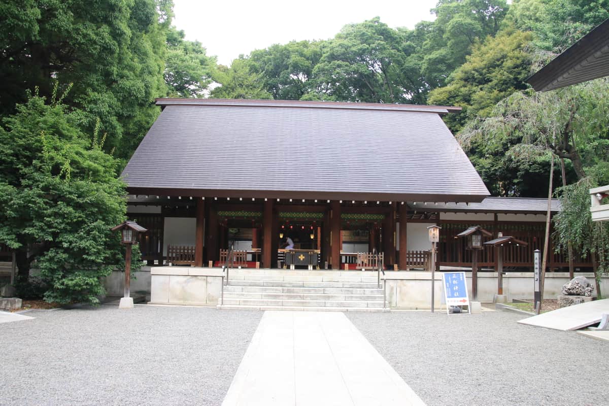 東京都港区赤坂にある乃木神社。中国人俳優が同神社で行われた結婚式に出席したとして強い批判を受けた
