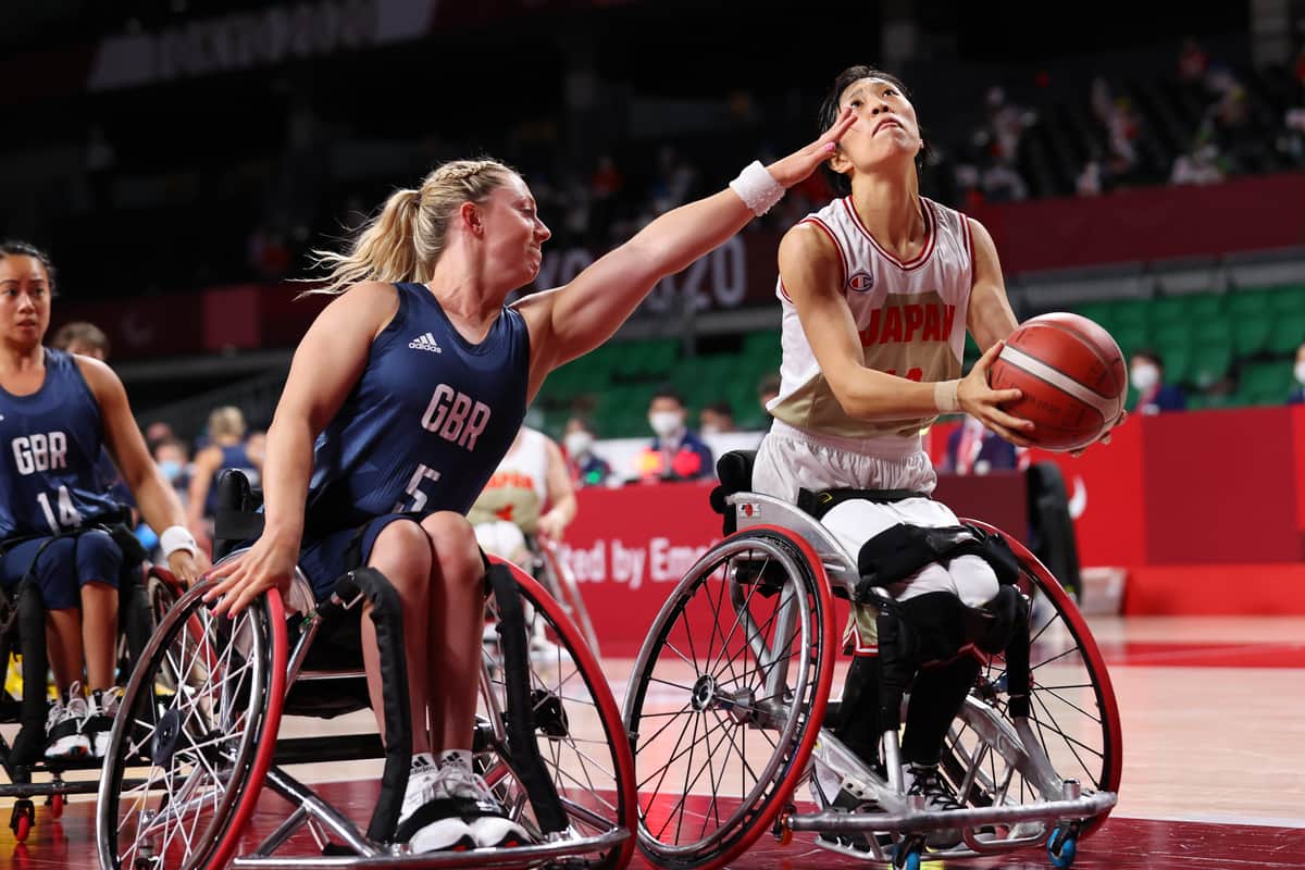 2020東京パラリンピック車椅子バスケ女子予選（写真：長田洋平/アフロスポーツ）