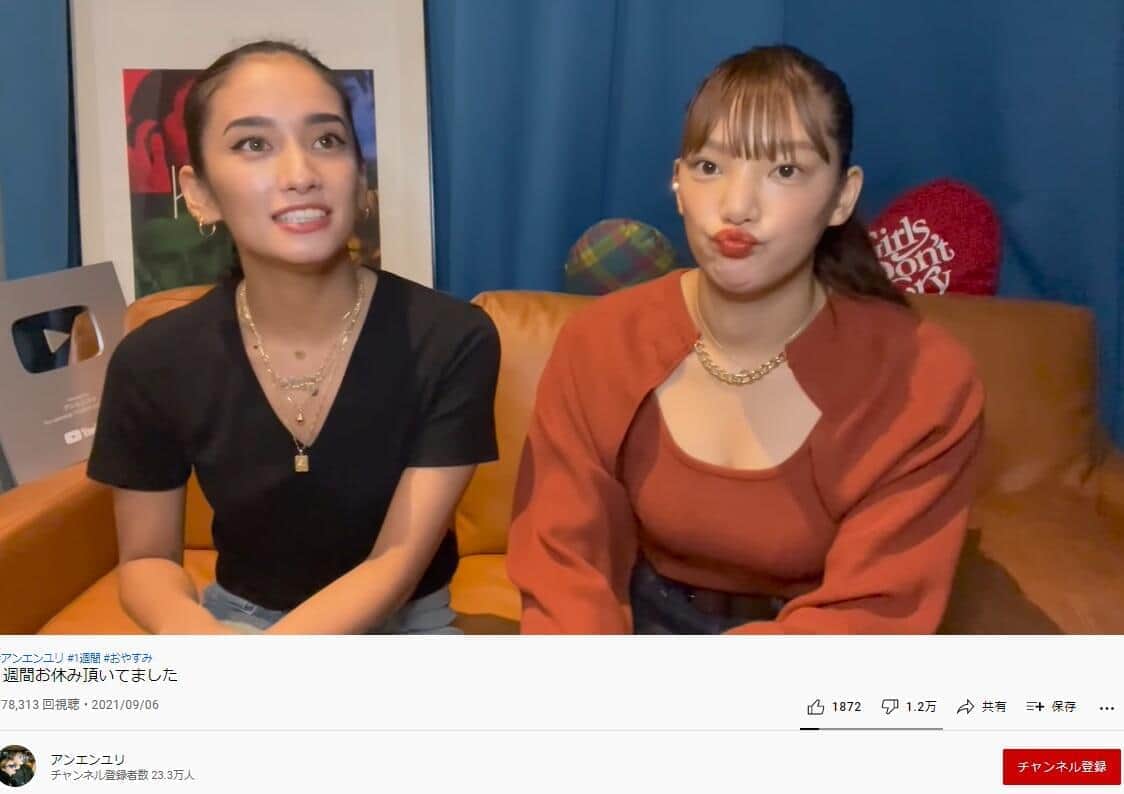 反省を述べるYURINOさん（左）と須田さん