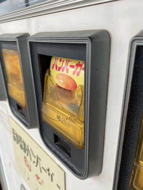 ボタンは、大きくヒビが入って上が欠けていた（写真は、K·YOSHIKI＠AE86_GTSさん提供）