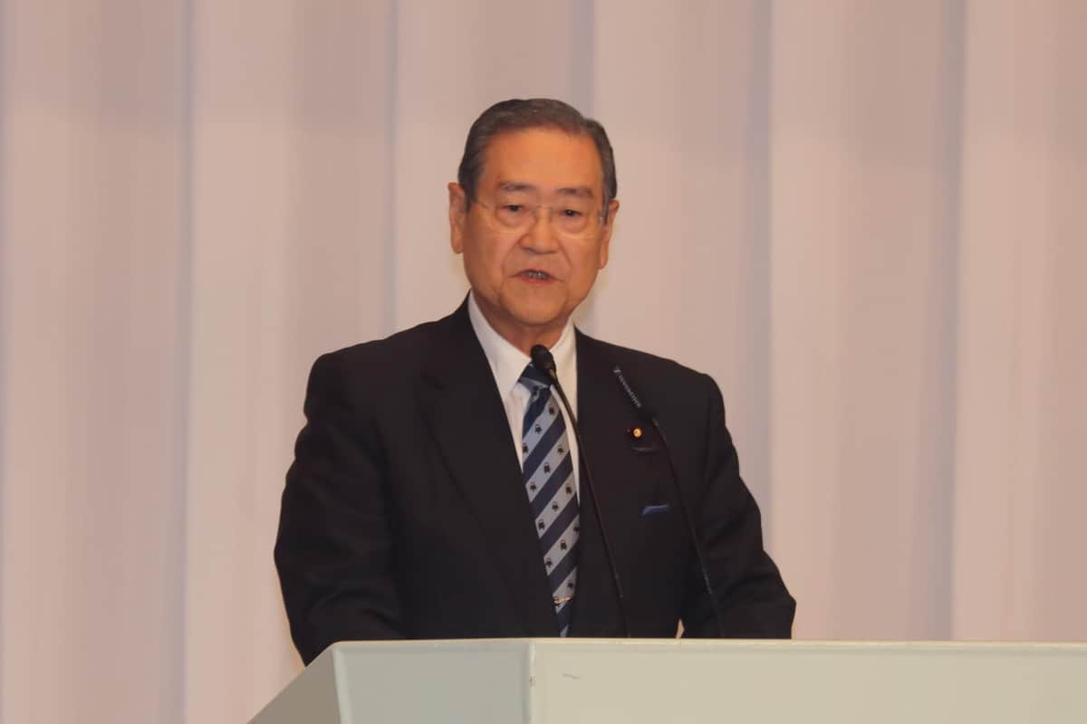 建設相や自治相を歴任した野田毅氏（80）。熊本2区で敗れ、議席を失うことが決まった（2018年撮影）

