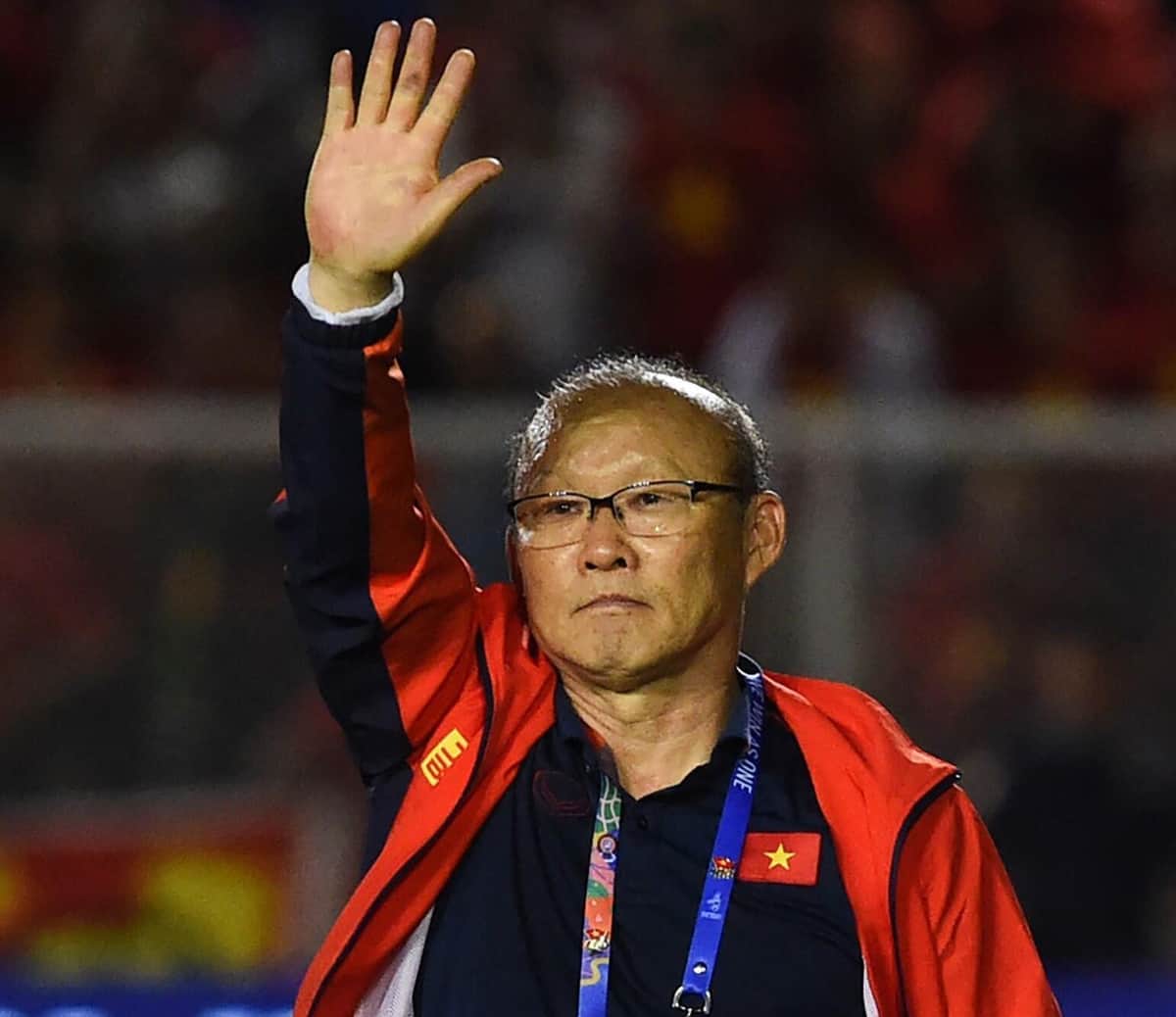ベトナム率いるパク監督（写真：AFP/アフロ）
