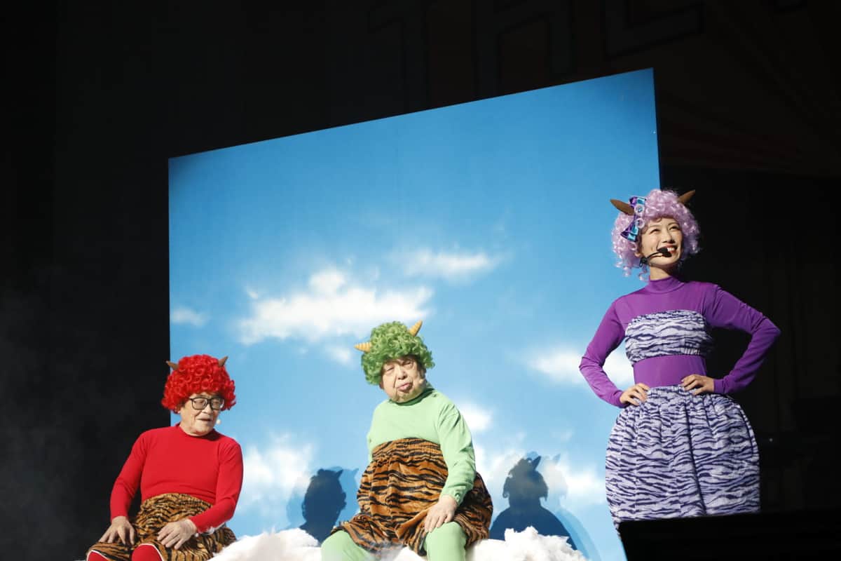 仲本さん・高木さん・高城さんによる「雷様」