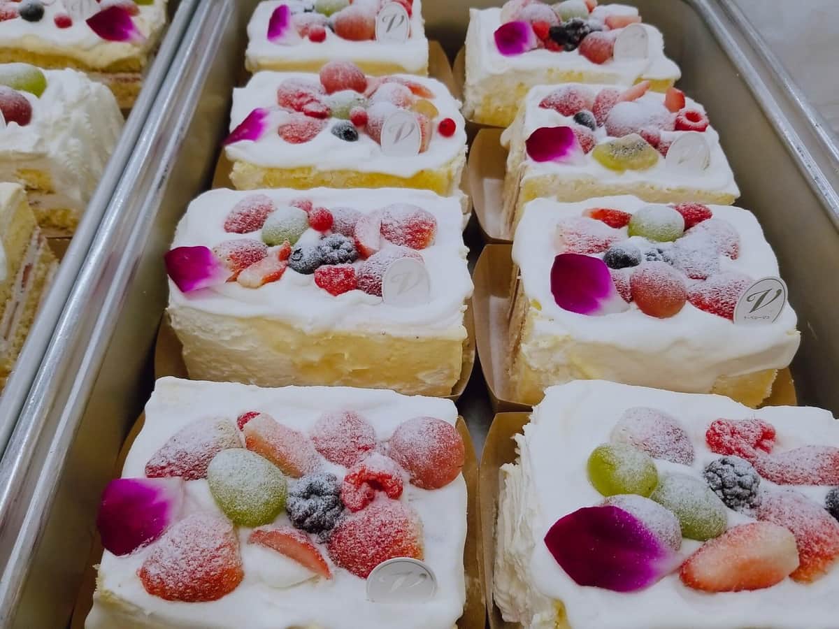 分割ケーキは30分で完売した