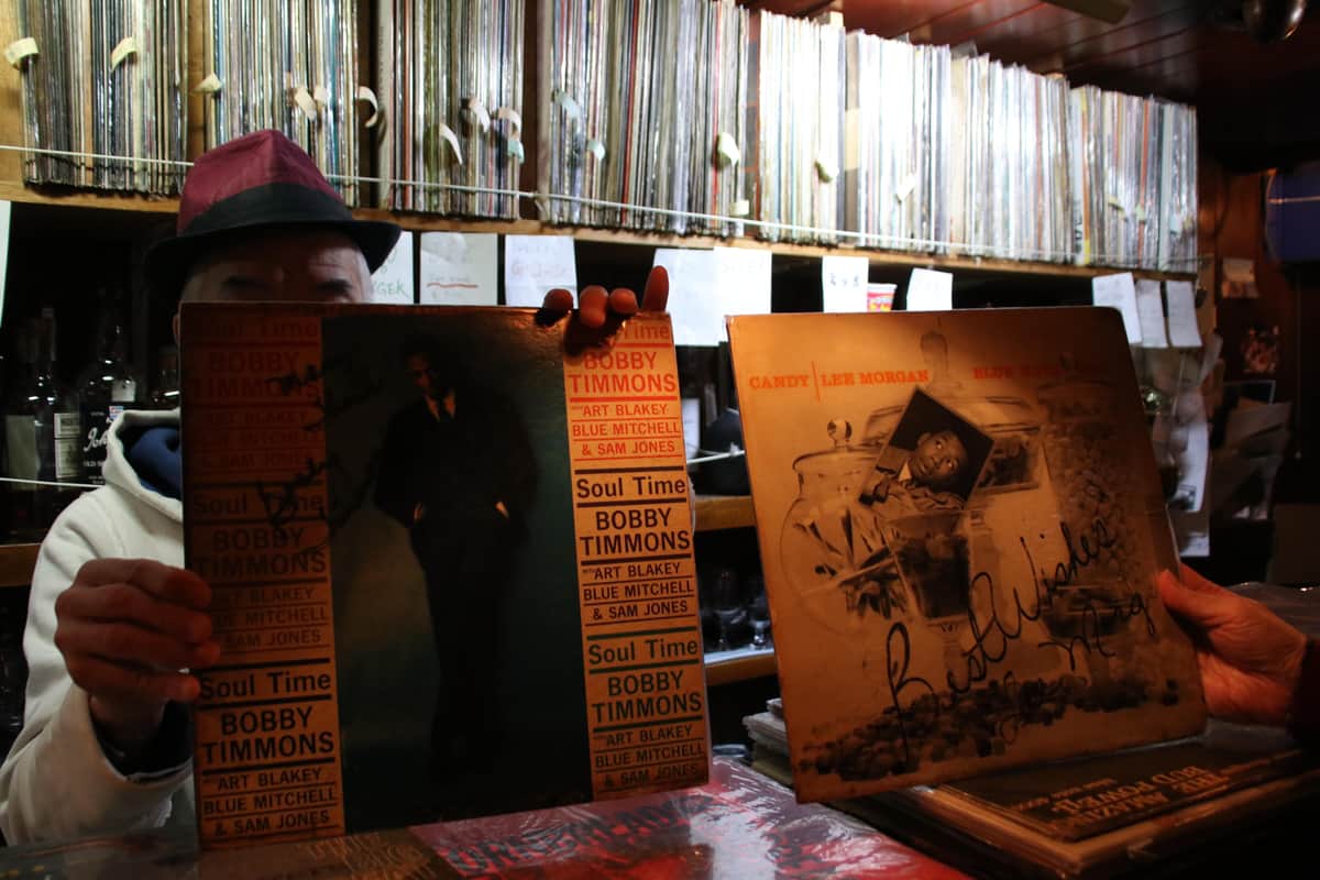 貴重なレコードの数々