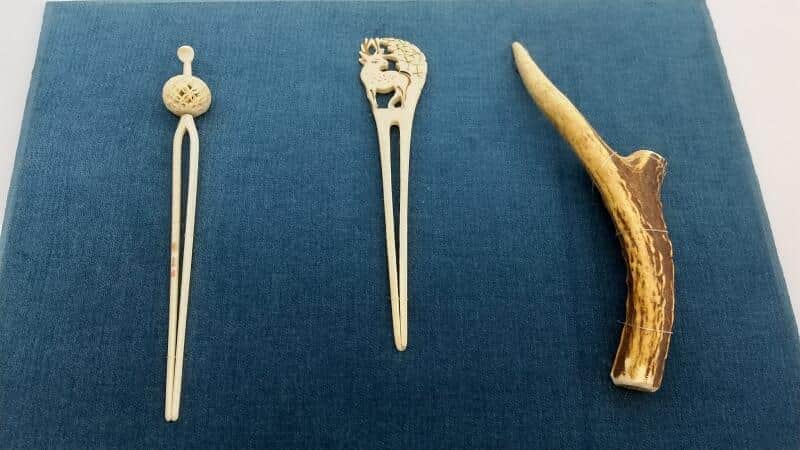 大和の神鹿信仰、鹿角かんざし