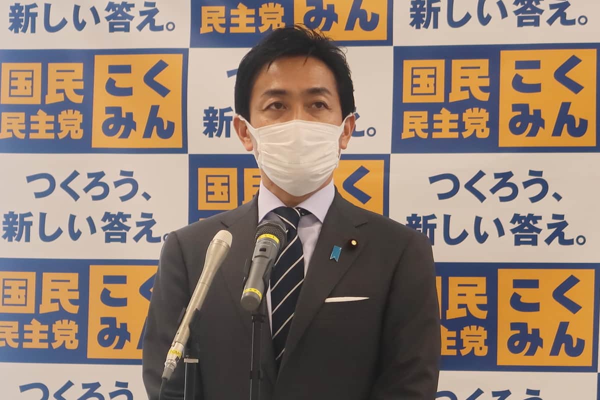 菅直人元首相は「見識ない議員」　国民・玉木代表、「ヒトラー」投稿に不快感あらわ